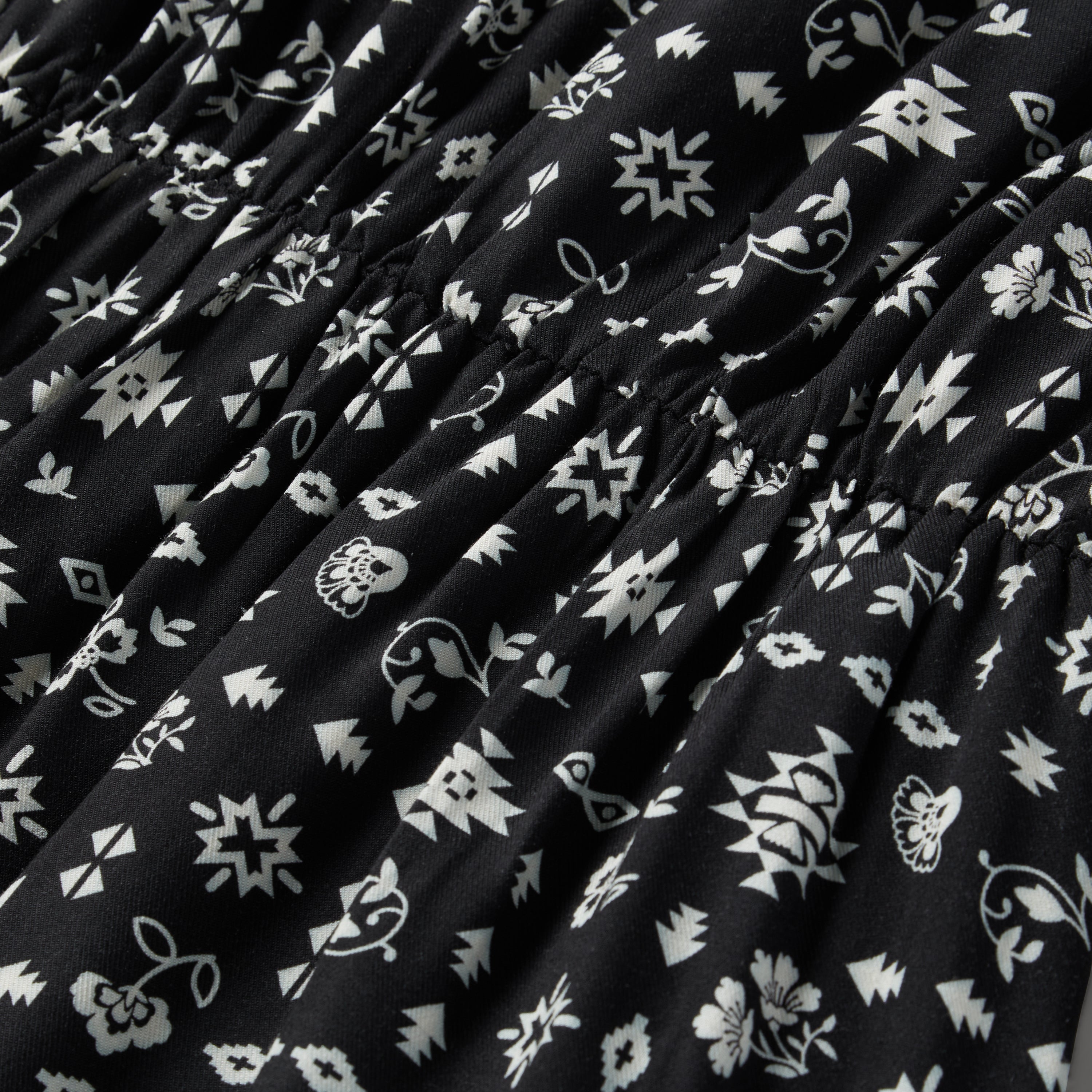 Southwestern Ditzy Print Dress Black | Stetson Women