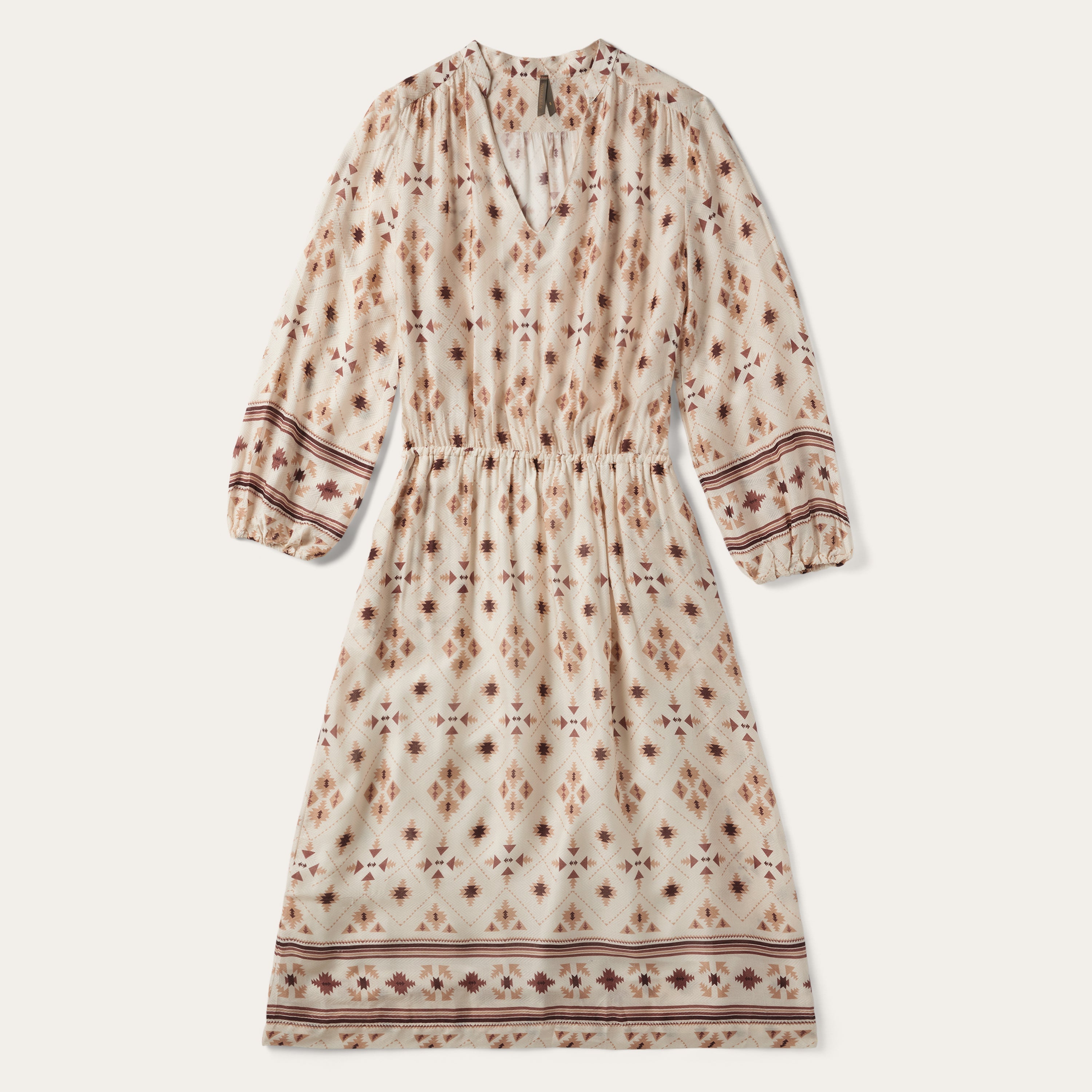 Gaucho Herringbone Dress White | Stetson Women