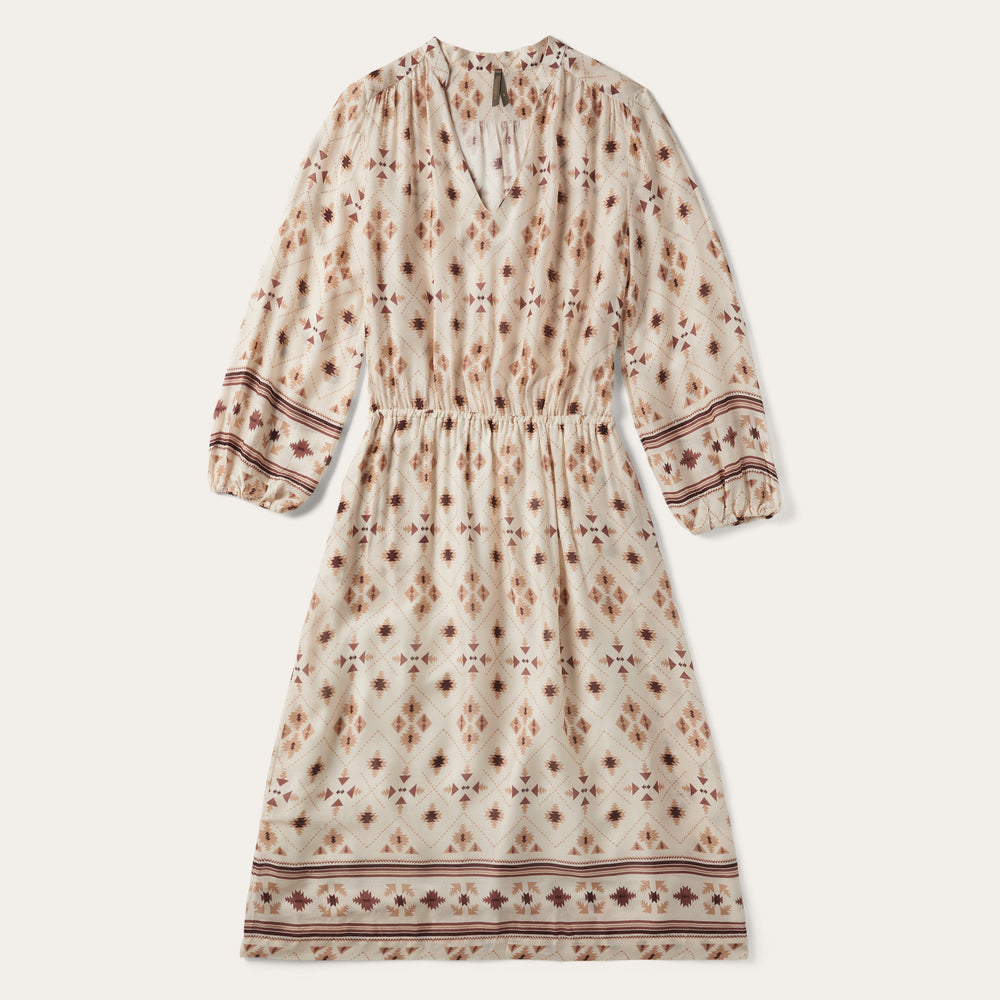 Gaucho Herringbone Dress White | Stetson Women