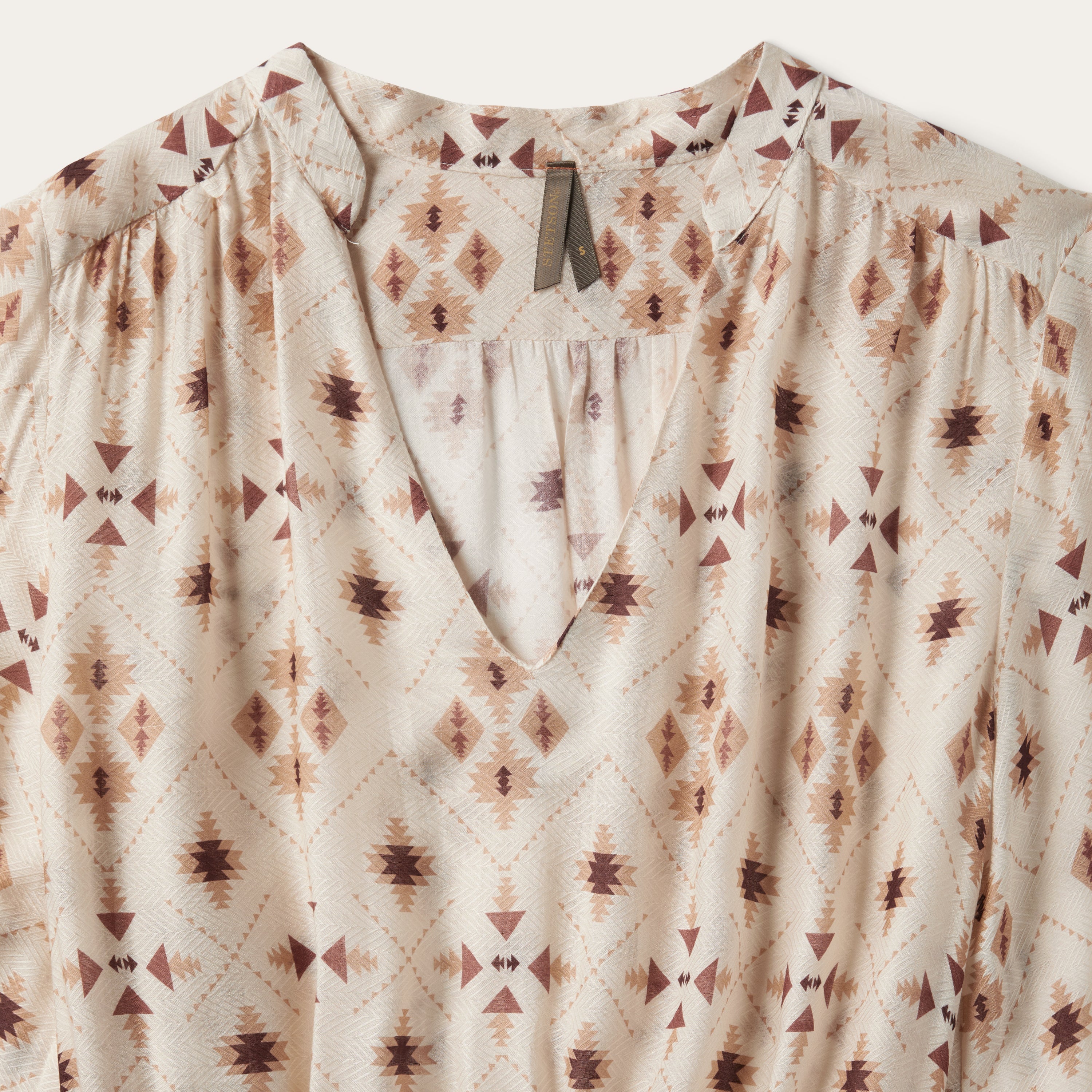 Gaucho Herringbone Dress White | Stetson Women