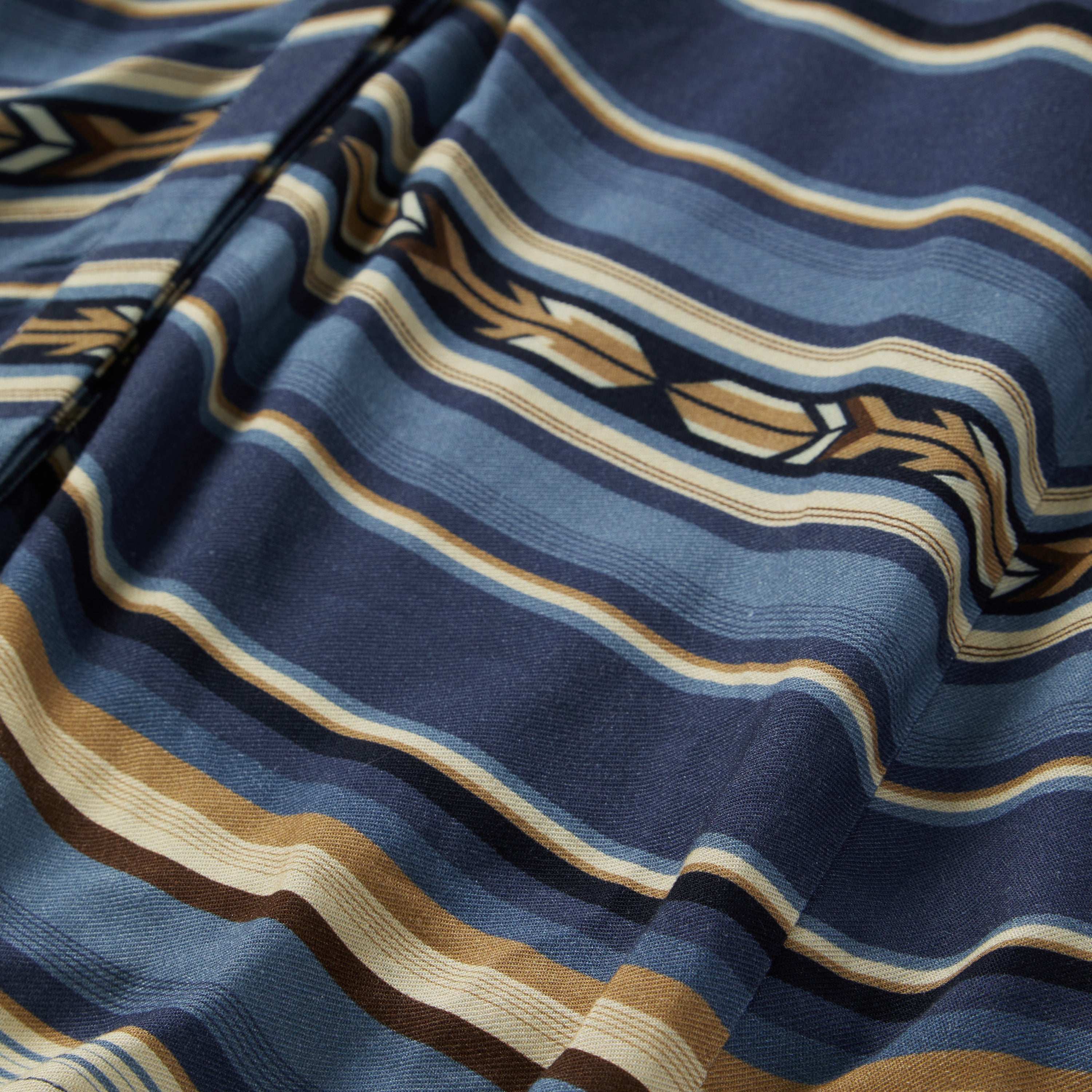 Indigo Serape Print Dress Blue | Stetson Women