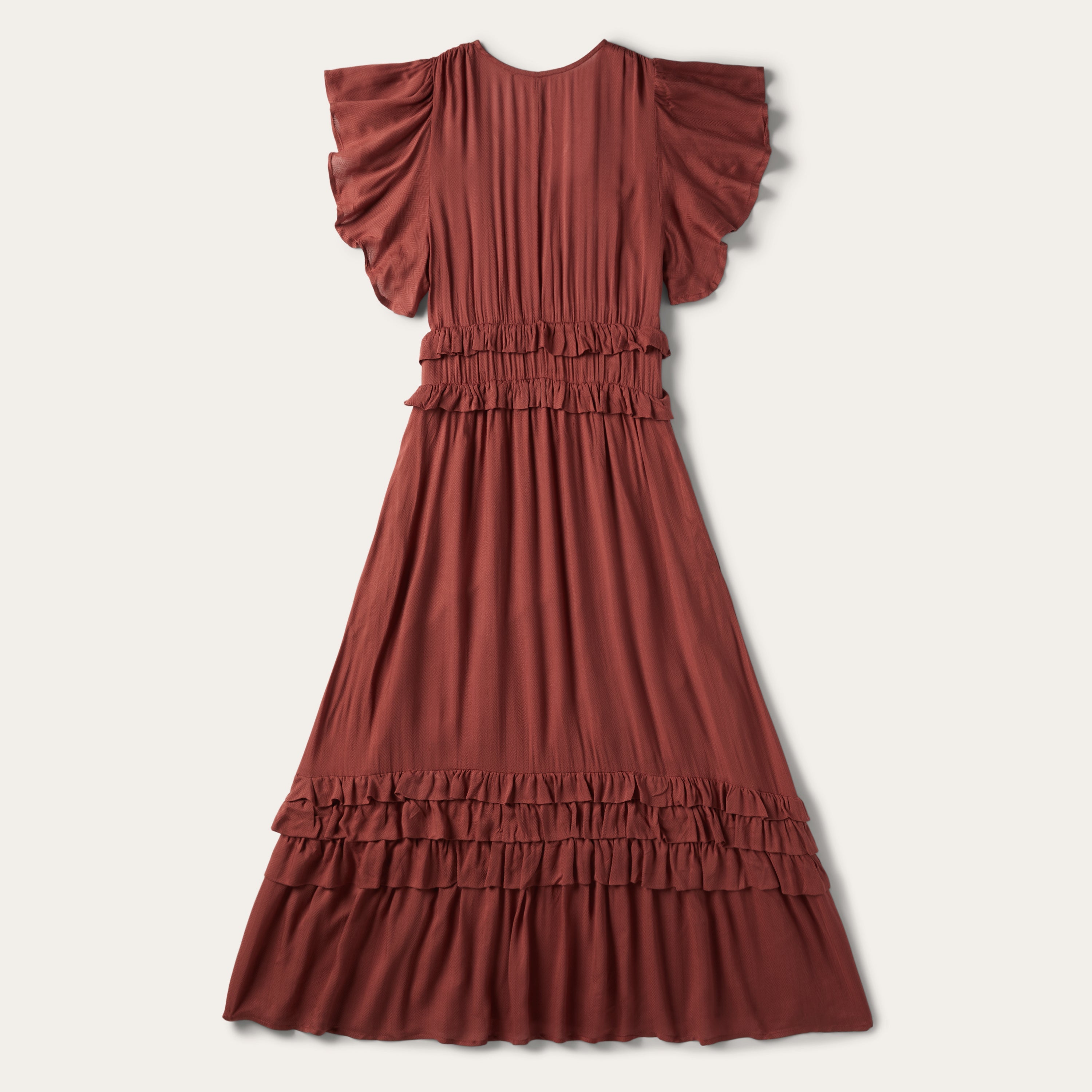 Cinnamon Herringbone Dress Brown | Stetson Women