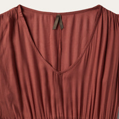 Cinnamon Herringbone Dress Brown | Stetson Women