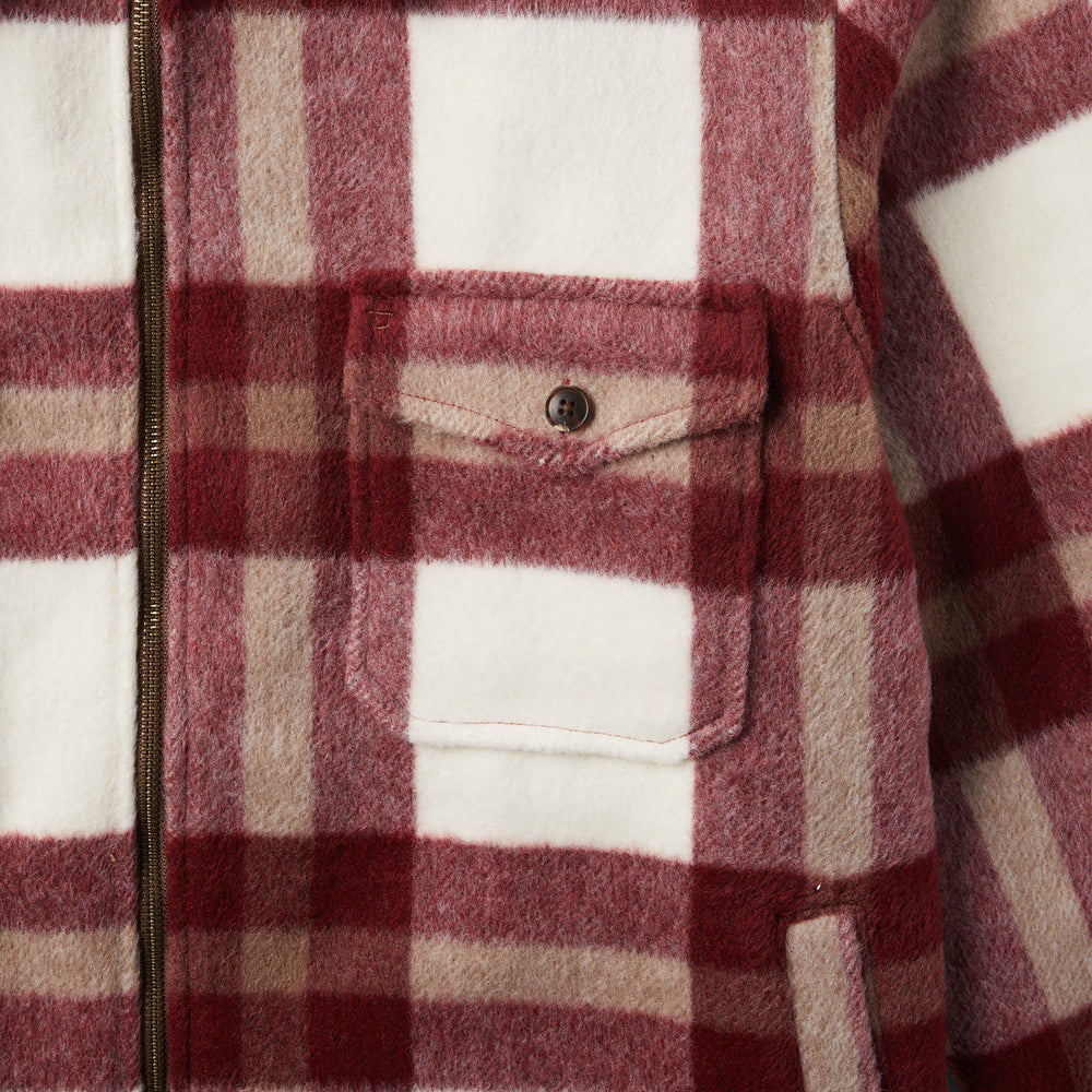 Plaid Lined Jac-Shirt Red | Stetson Men