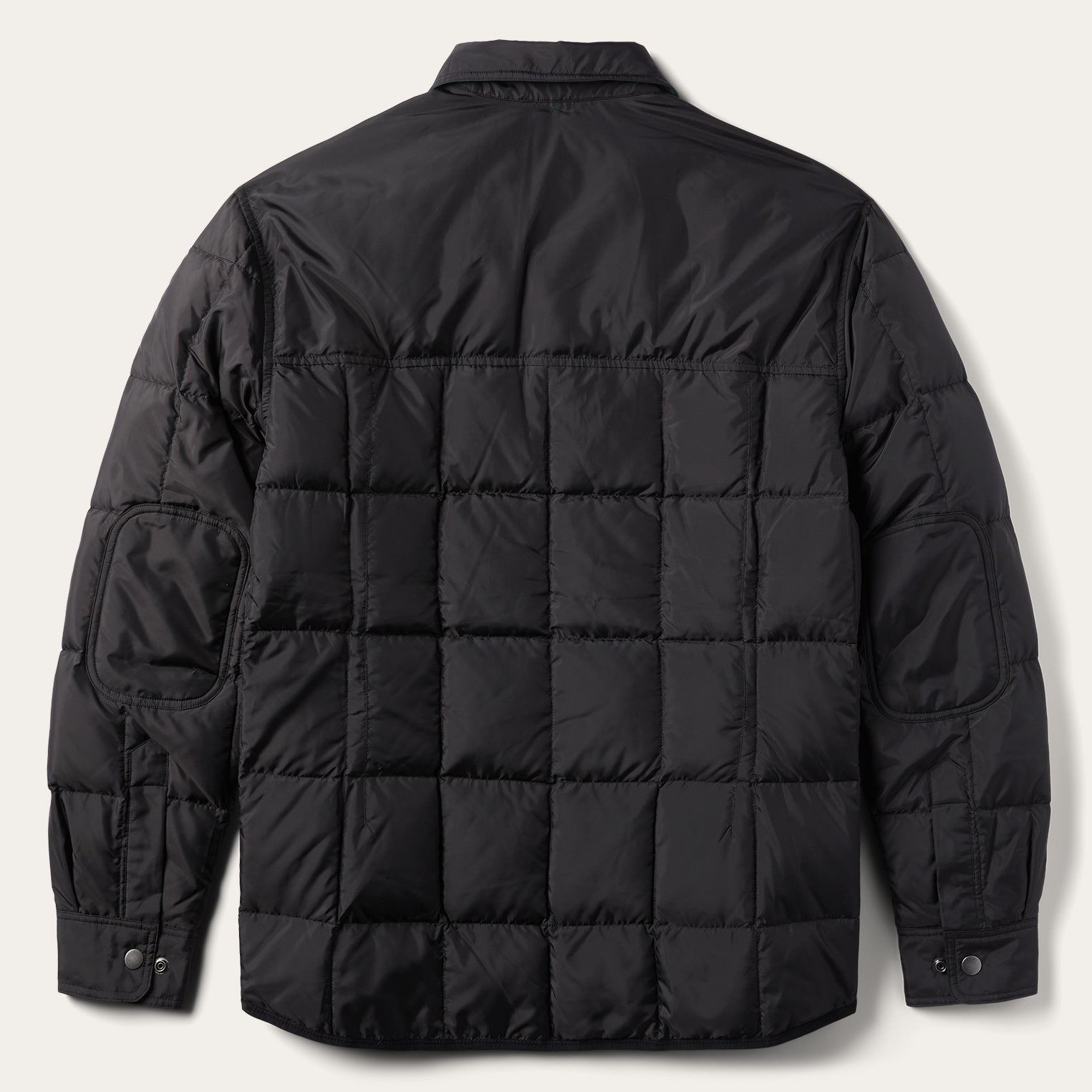 Crushable Black Parachute Jacket Black | Stetson Men