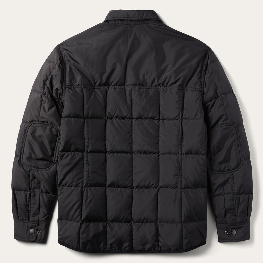 Crushable Black Parachute Jacket Black | Stetson Men