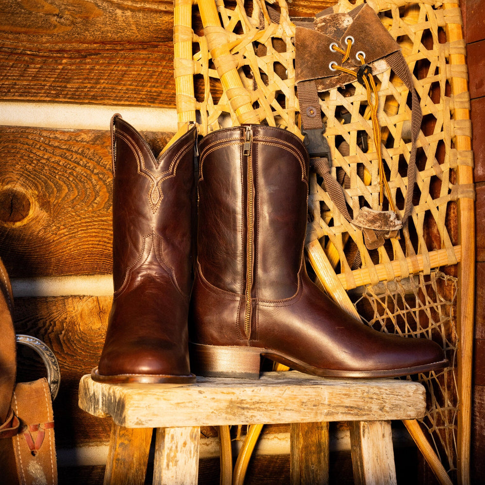 Rancher Zip Roper Oiled Oxblood | Stetson