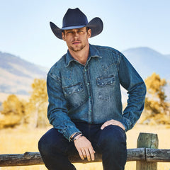 Corral 4X Cowboy Hat Black | Stetson Hats
