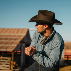 Corral 4X Cowboy Hat Chocolate | Stetson Hats