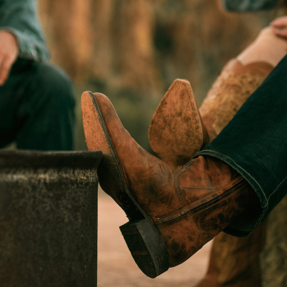 Rancher Zip Roper Oiled Cognac | Stetson