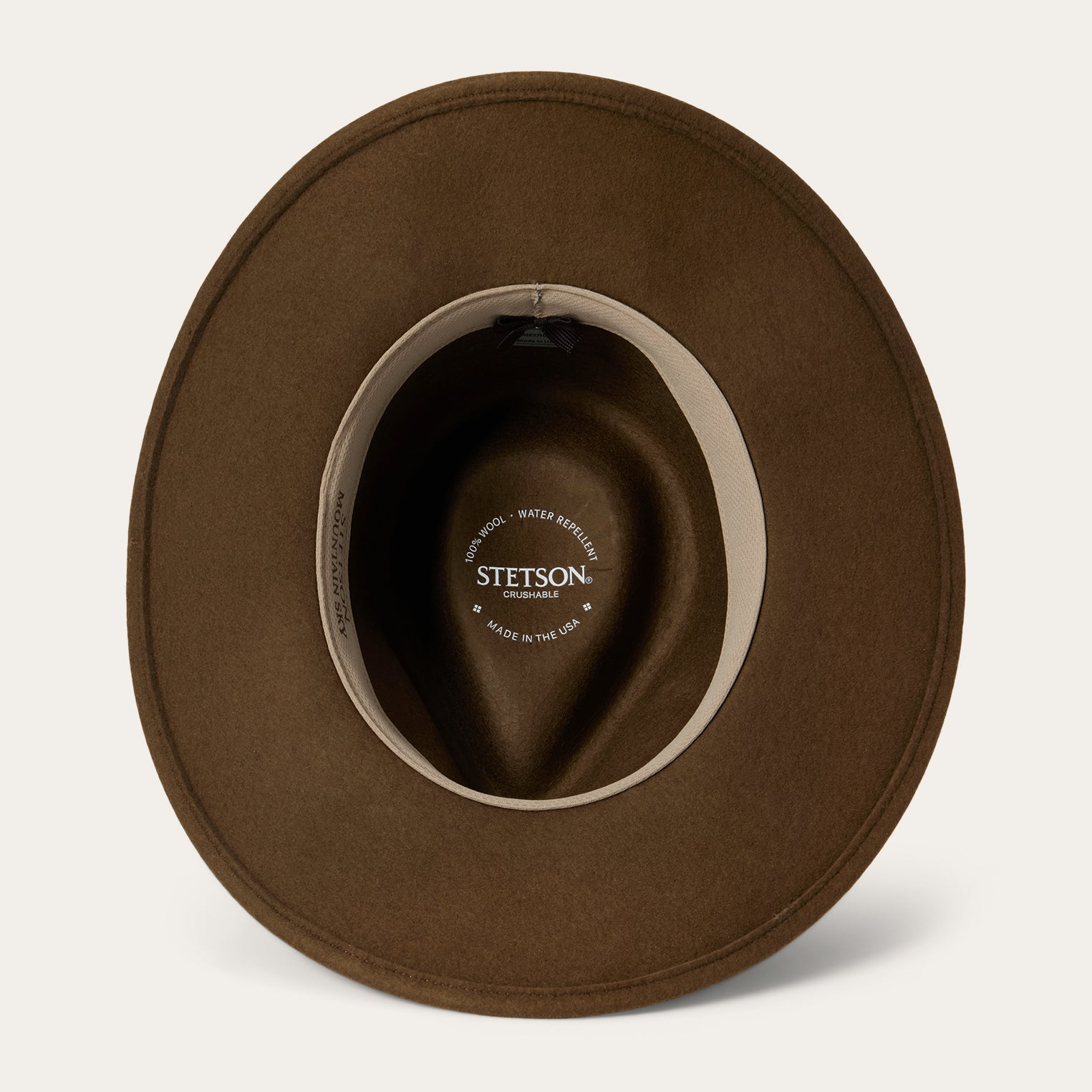 Mountain Sky Crushable Outdoor Hat Acorn | Stetson Hats