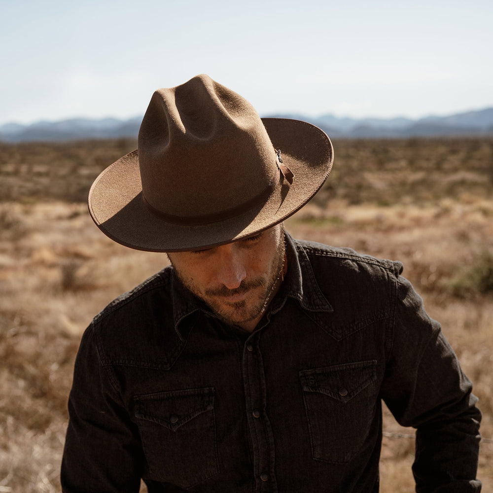 Open Road 6X Cowboy Hat Brown Mix | Stetson Hats