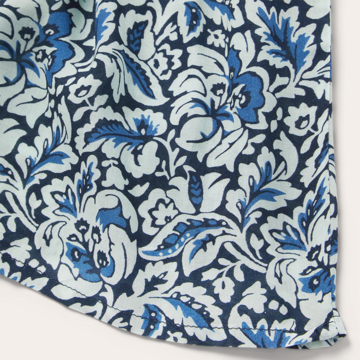 Indigo Tapestry Print Prairie Dress Blue | Stetson Women