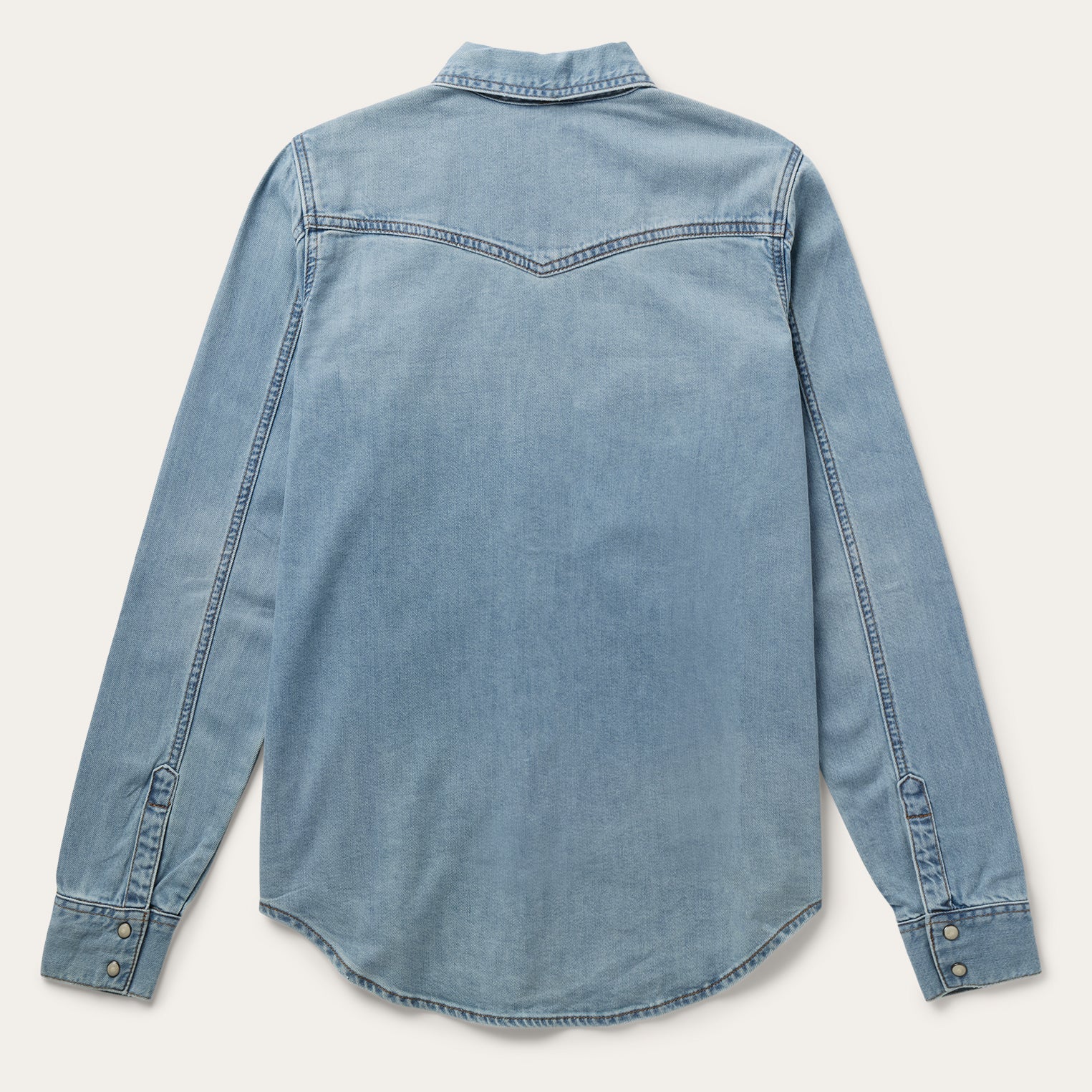 Loose Fit Denim Shirt Blue | Stetson Women