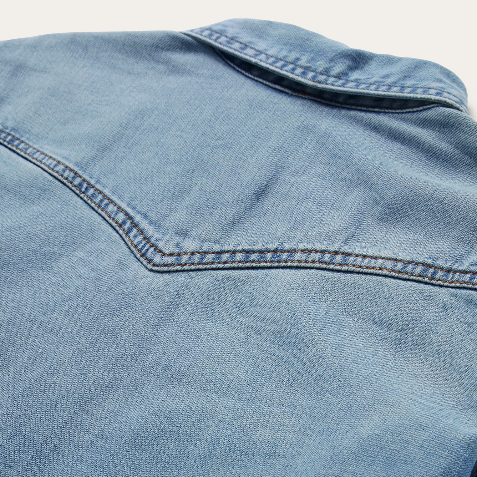 Loose Fit Denim Shirt Blue | Stetson Women