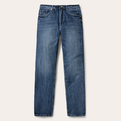 1520 Fit Standard Straight Leg Jean Blue | Stetson Men