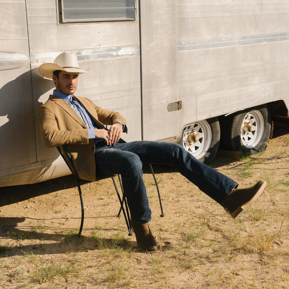 1014 Rocker Fit Jean Blue | Stetson Men