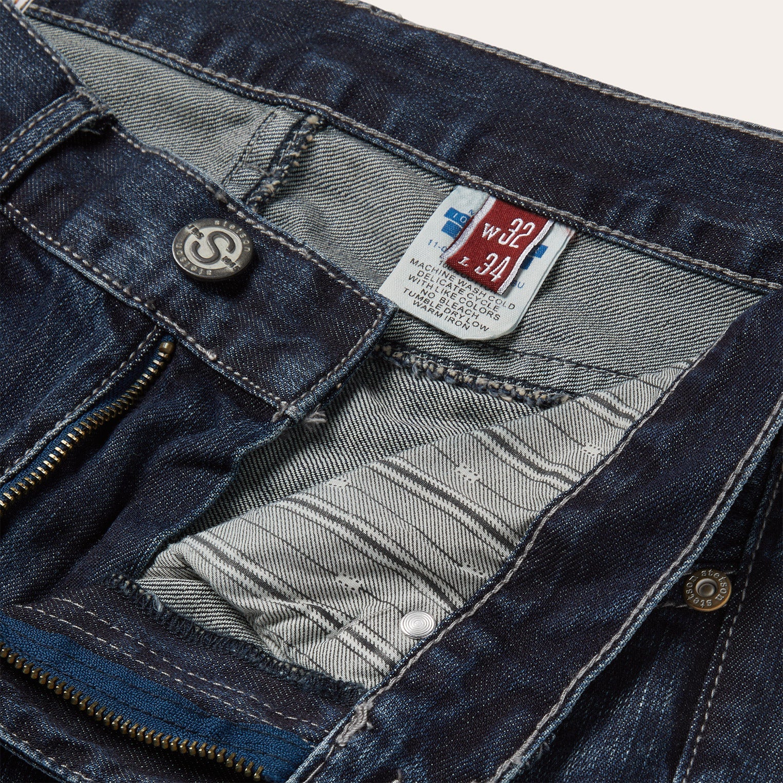 1014 Rocker Fit Jean Blue | Stetson Men