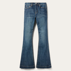 921 High Rise Flare Jeans Blue | Stetson Women