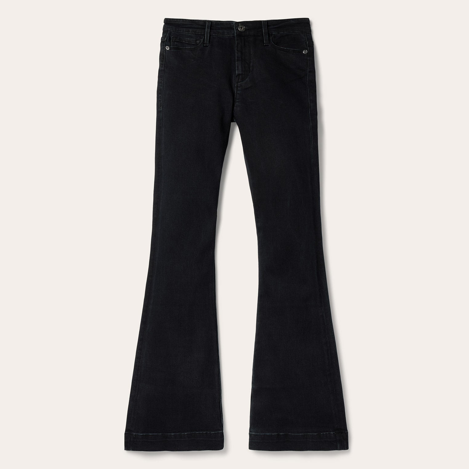 921 High Rise Flare Jeans Black | Stetson Women