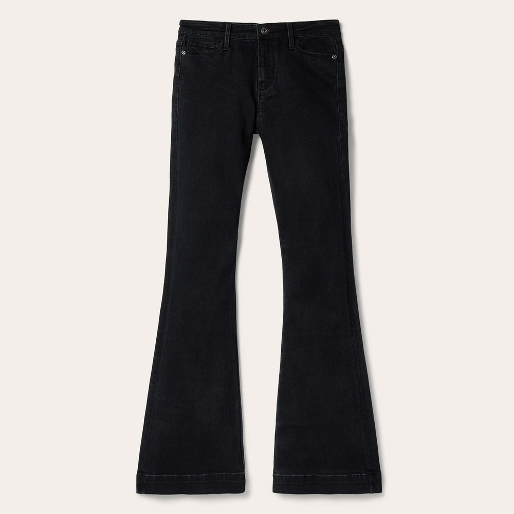 921 High Rise Flare Jeans Black | Stetson Women