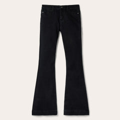 921 High Rise Flare Jeans Black | Stetson Women