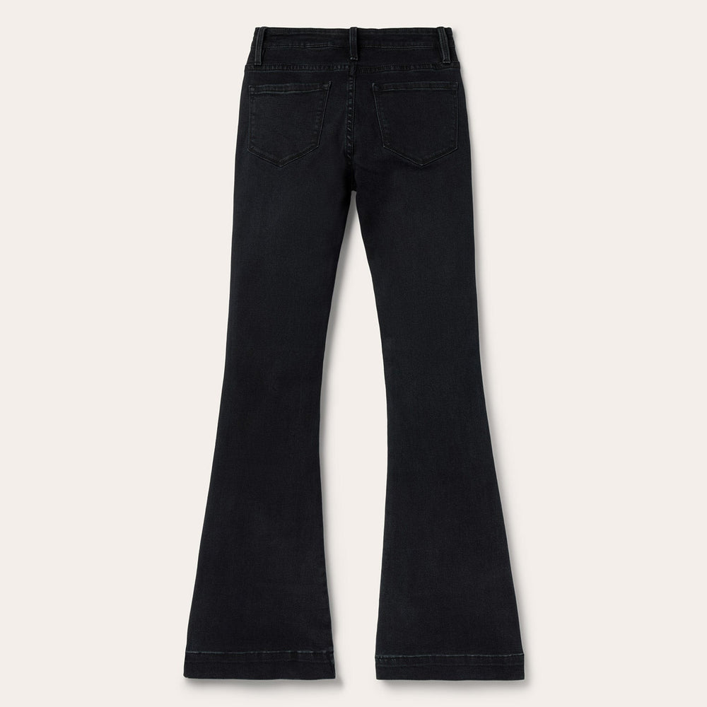 921 High Rise Flare Jeans Black | Stetson Women
