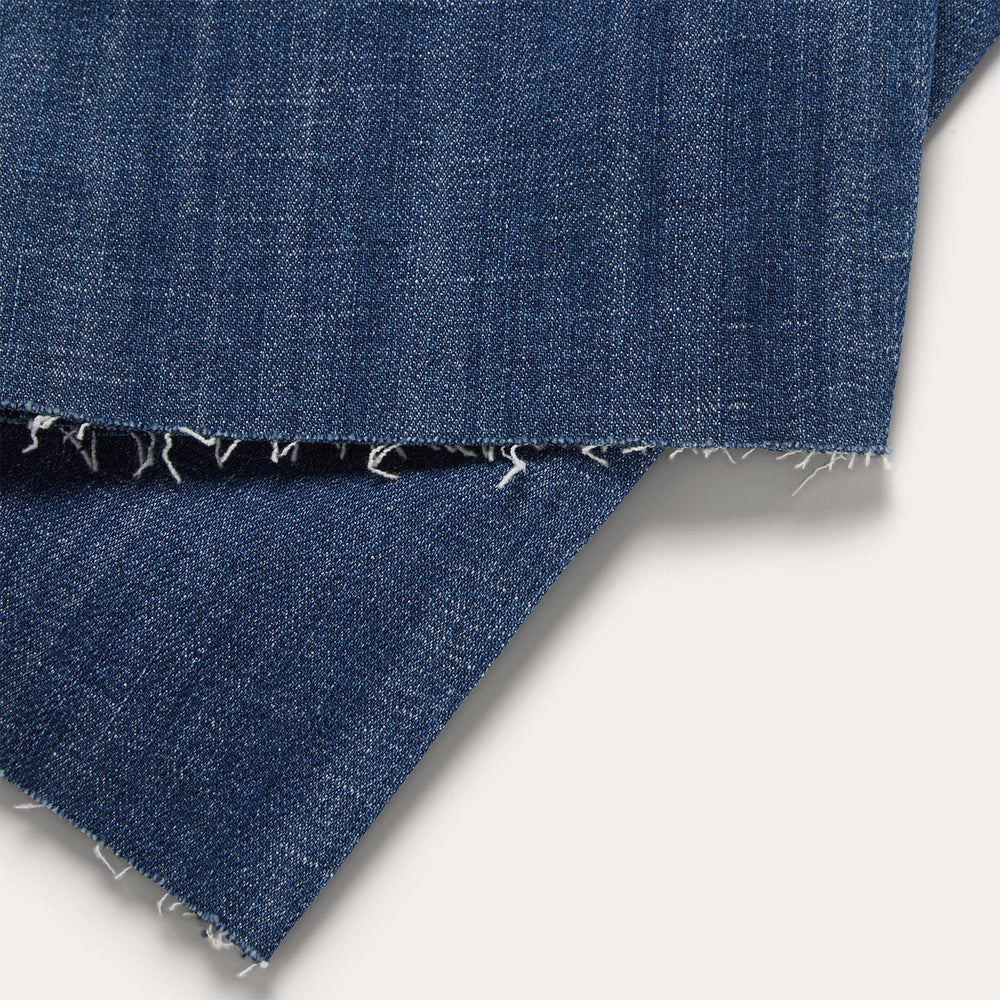 915 High Rise Straight Fit Crop Jeans Blue | Stetson Women