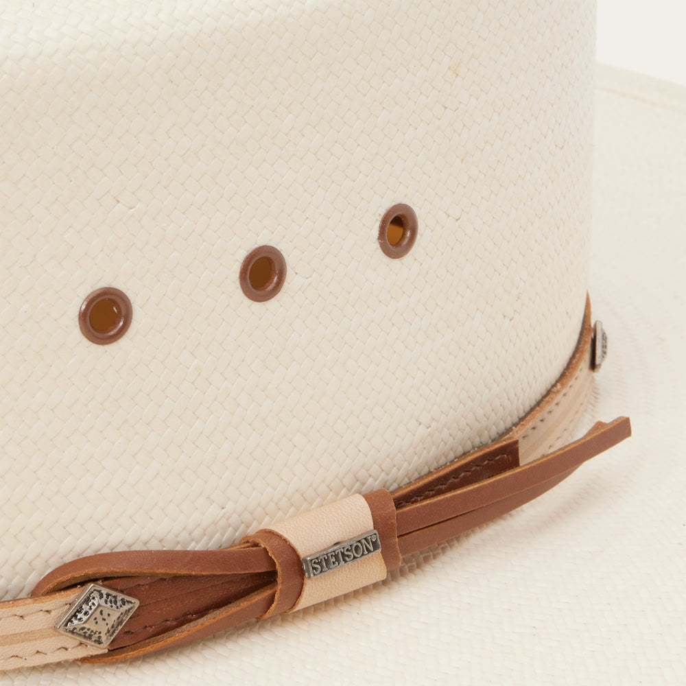 Grant 10X Straw Cowboy Hat Natural | Stetson Hats