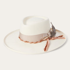 Kings Row Shantung Straw Fedora Natural | Stetson Hats