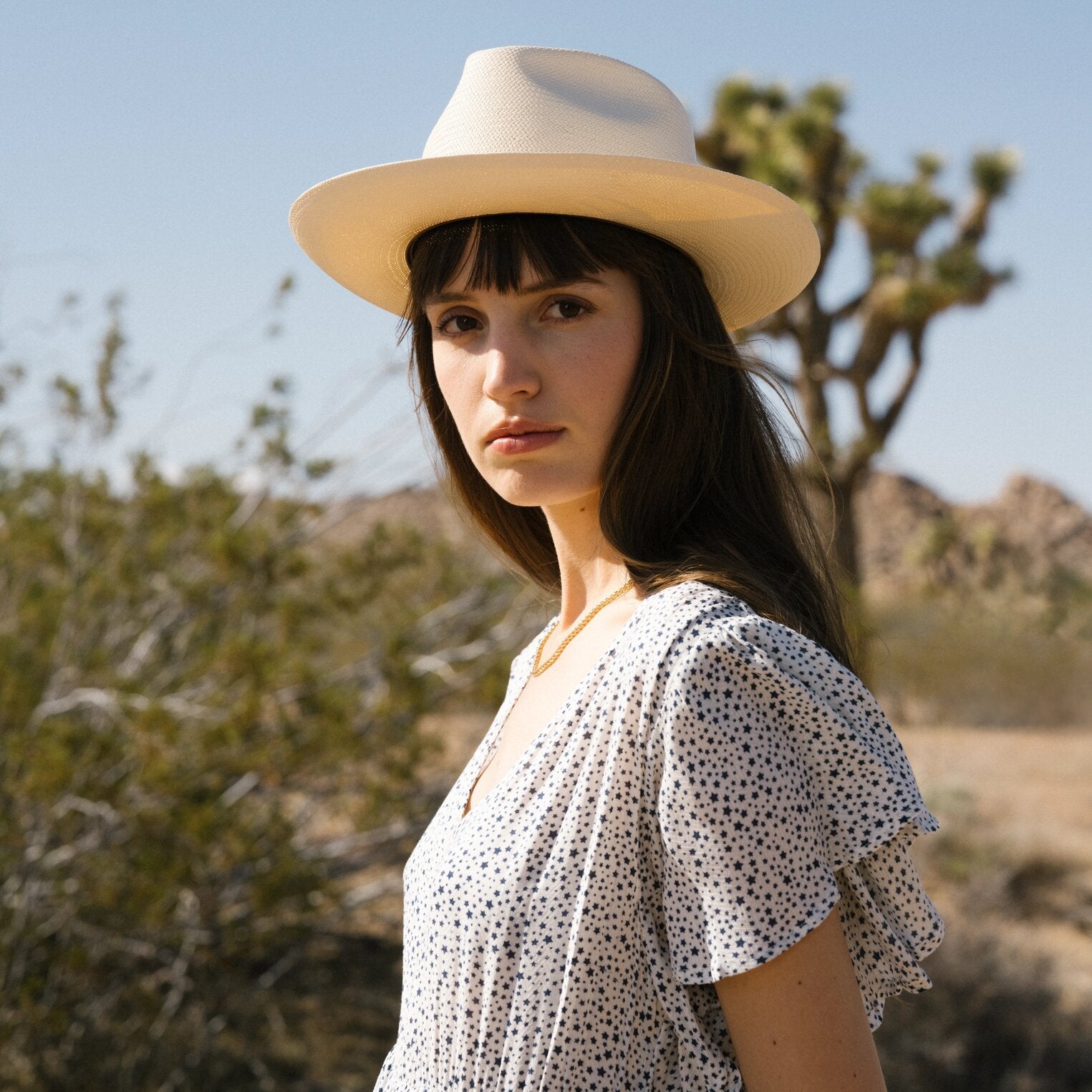Tallahassee Shantung Straw Fedora Natural | Stetson Hats