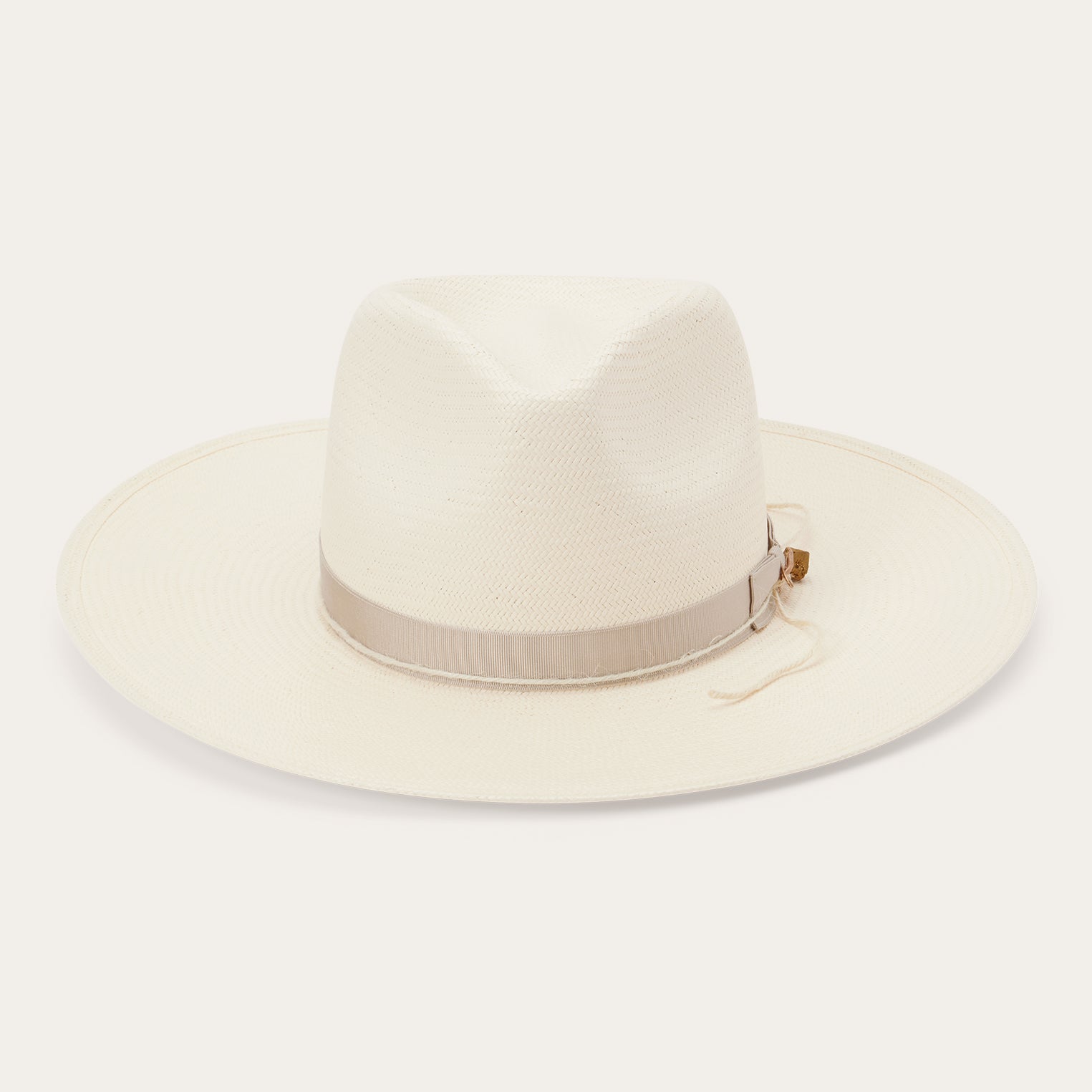 JW Marshall Straw Flat Brim Hat Natural | Stetson Hats