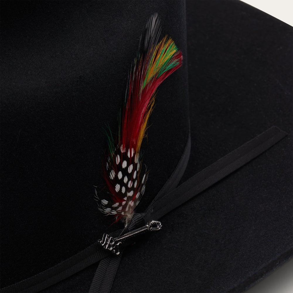 Spartan 6X Cowboy Hat Black | Stetson Hats