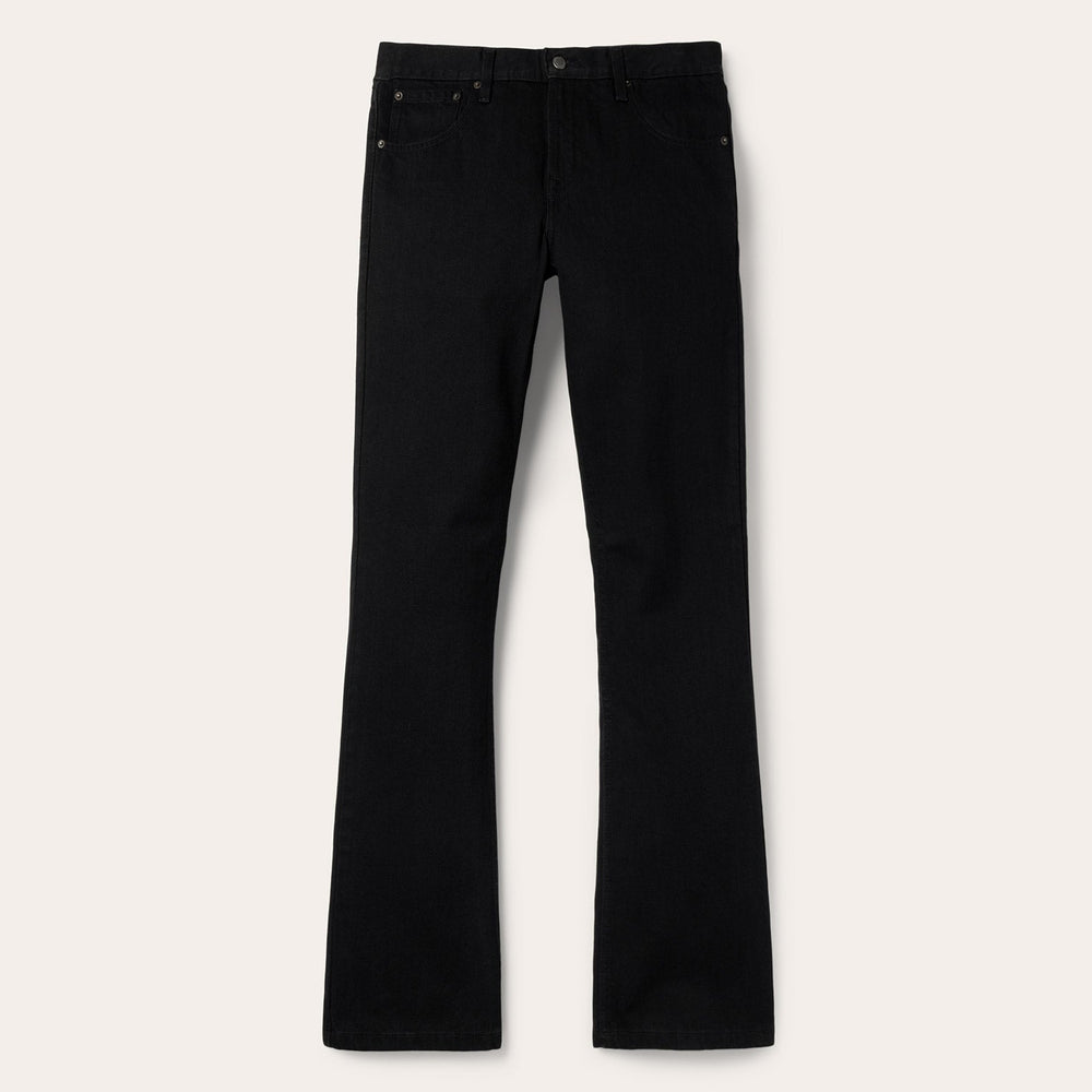 1120 Slim Fit Standard Straight Leg Jean Black | Stetson Men