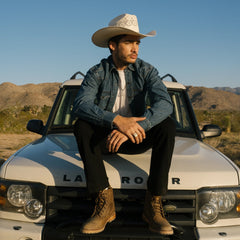 1120 Slim Fit Standard Straight Leg Jean Black | Stetson Men