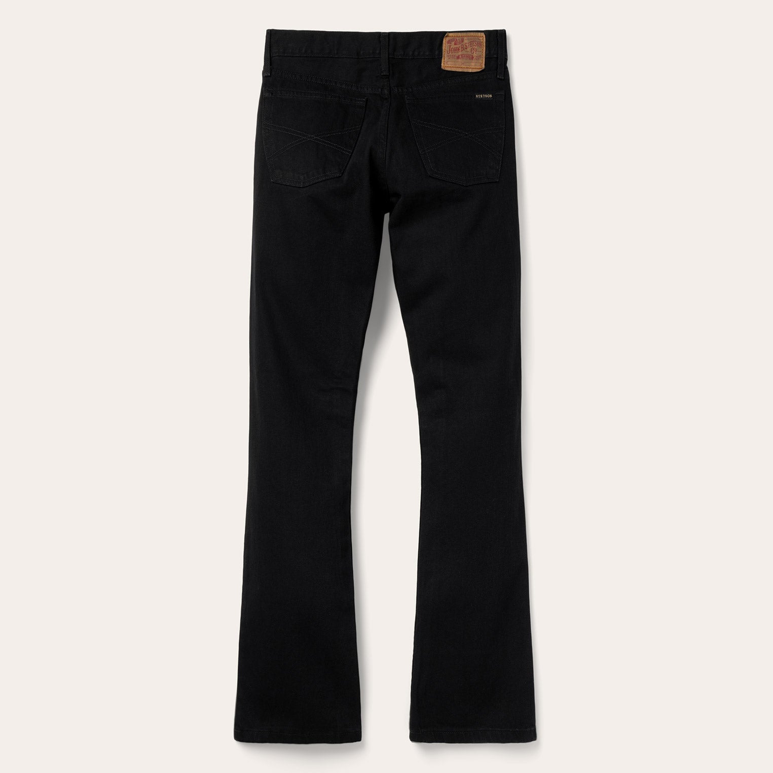 1120 Slim Fit Standard Straight Leg Jean Black | Stetson Men