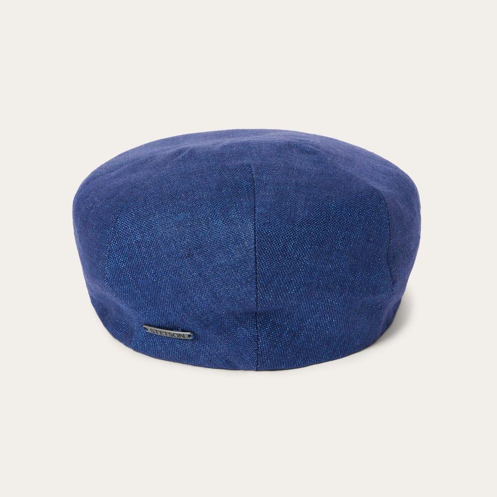 Linen Driver Cap Navy | Stetson Hats