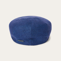 Linen Driver Cap Navy | Stetson Hats