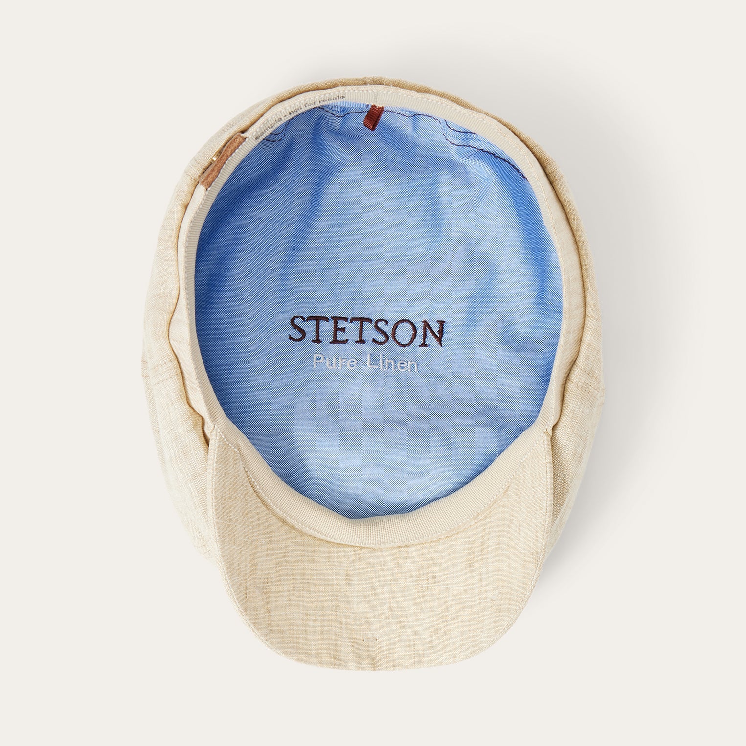 Linen Hatteras Newsboy Beige | Stetson Hats