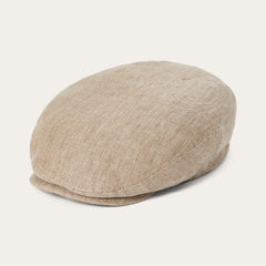 Linen Driver Cap Beige | Stetson Hats
