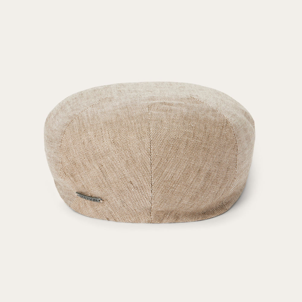 Linen Driver Cap Beige | Stetson Hats