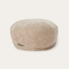 Linen Driver Cap Beige | Stetson Hats