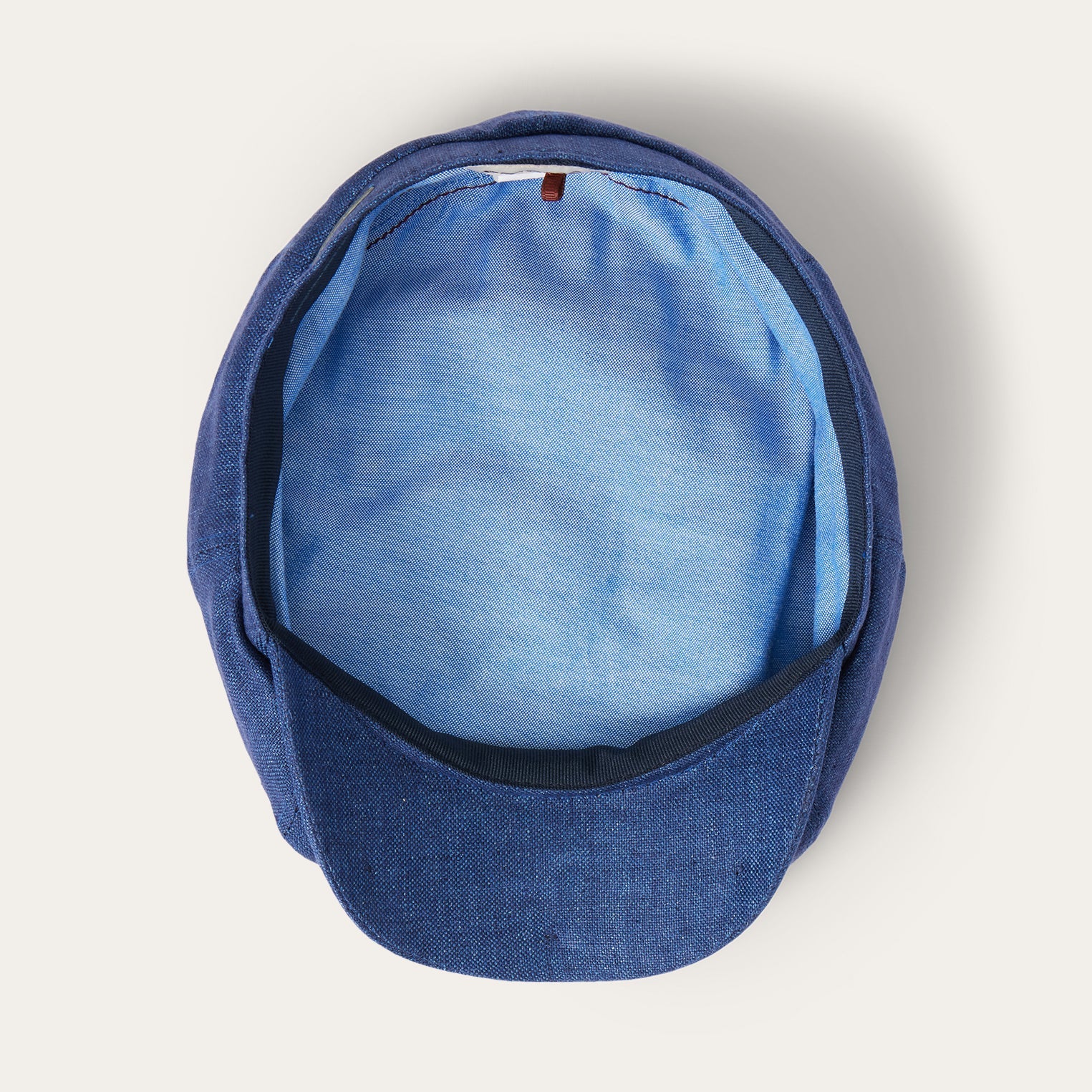 Linen Hatteras Cap Navy | Stetson Hats