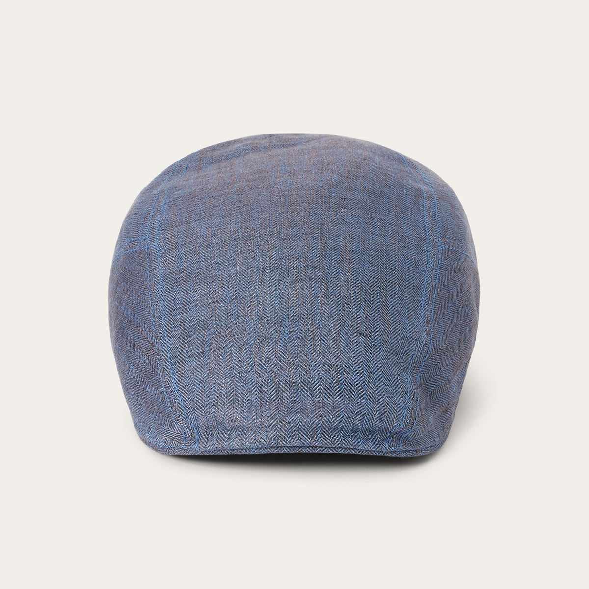 Herringbone Linen Ivy Cap Blue Herringbone | Stetson Hats
