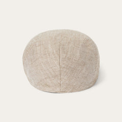 Herringbone Linen Ivy Cap Beige Herringbone | Stetson Hats