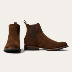 Suede Beat Chelsea Boot Brown | Stetson
