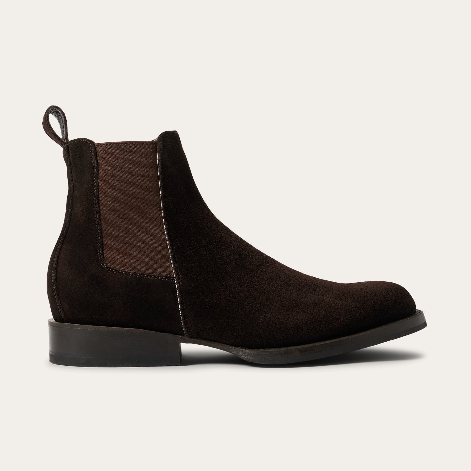 Suede Beat Chelsea Boot Dark Brown | Stetson