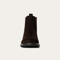 Suede Beat Chelsea Boot Dark Brown | Stetson