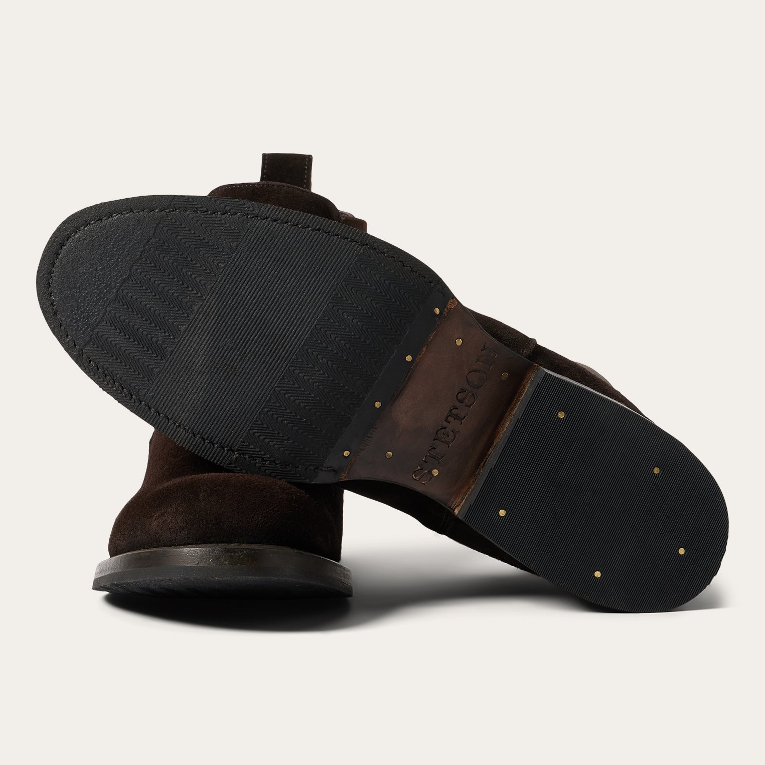 Suede Beat Chelsea Boot Dark Brown | Stetson