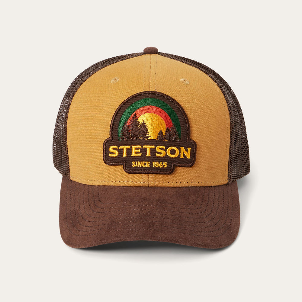 Tan Sunset Trucker Cap Tan | Stetson Hats